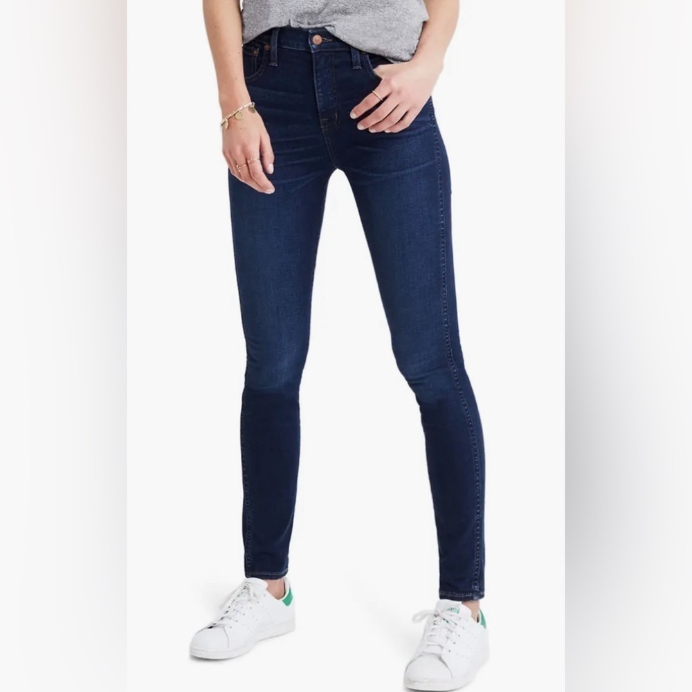 MADEWELL 10” High Rise Skinny Jeans